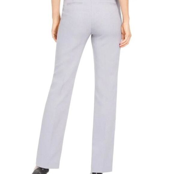 Anne Klein Ridge Crest Duke Twill Pants Light Gray Women Size 16 Mid Rise NEW - Picture 13 of 13